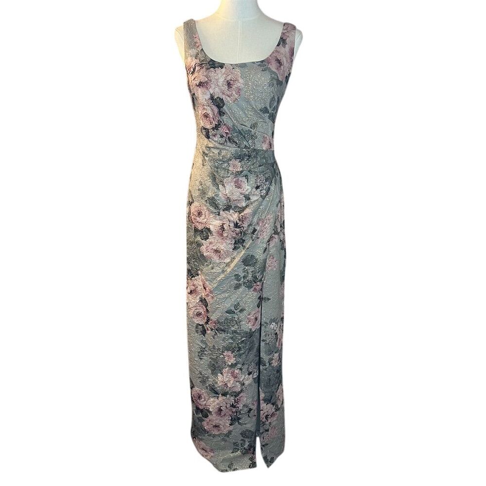 Floral Sleeveless Maxi Dress
